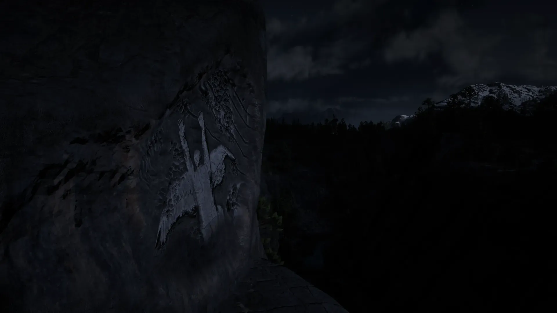 Rock Carving #6 at Bacchus Station in Red Dead Redemption 2