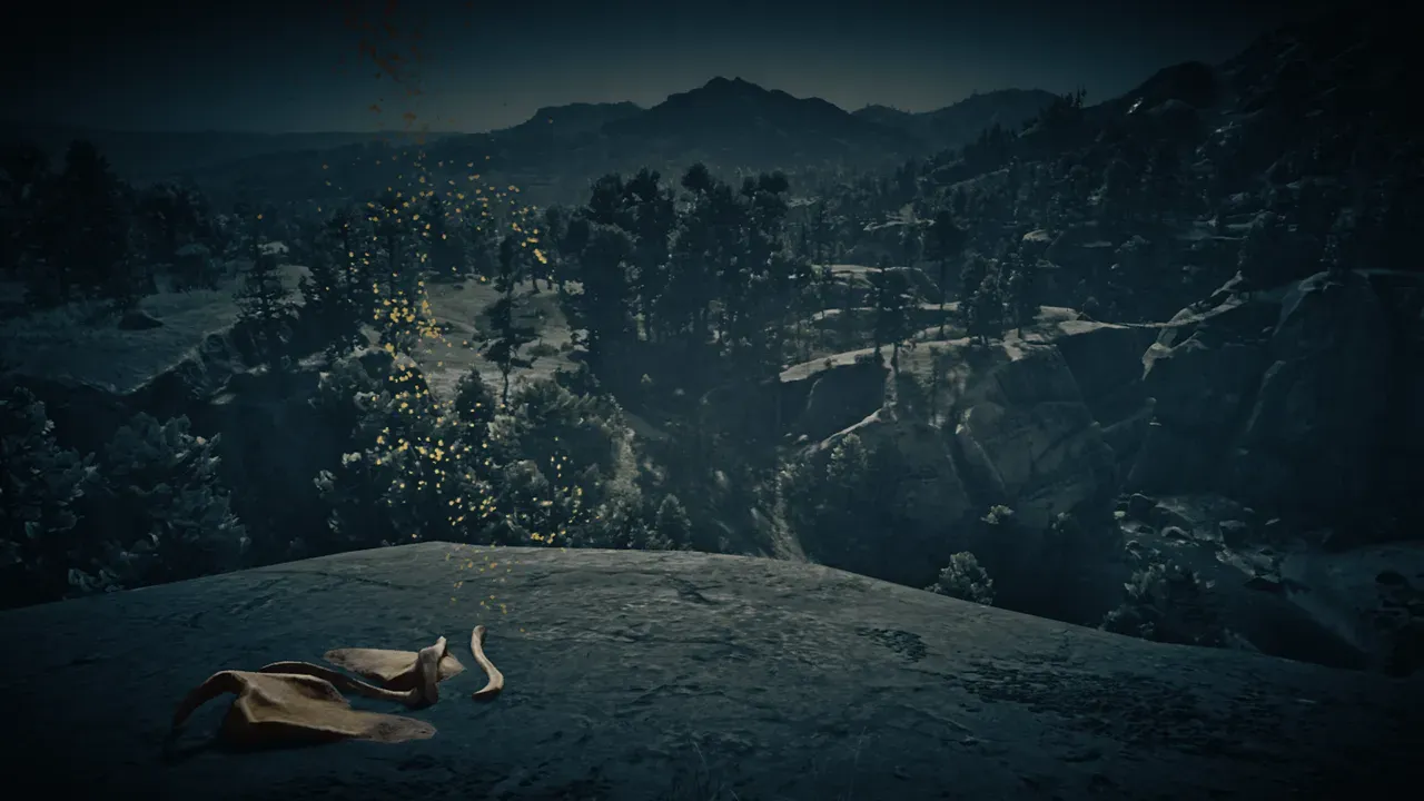 Dinosaur Bone #11 at Cumberland Forest Six Point Overlook in Red Dead Redemption 2