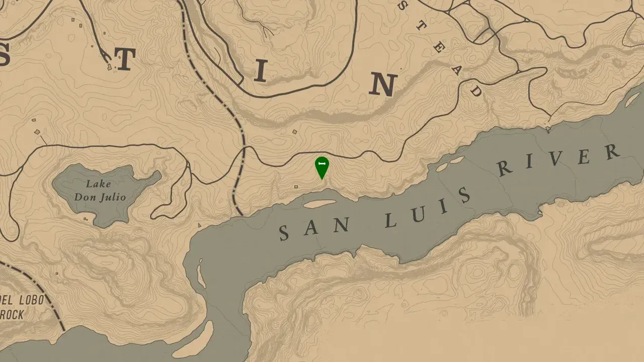 Dinosaur Bone #24, Hennigan's Stead San Luis River Dinosaur Bone Location
