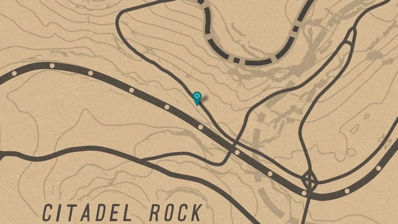 Dreamcatcher #10, Heartlands North Citadel Rock Dreamcatcher Location Zoomed