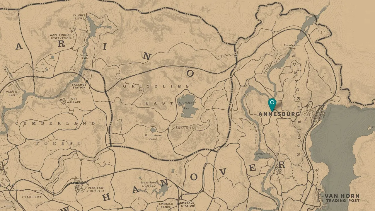Dreamcatcher #17, Annesburg Crossing Dreamcatcher Location