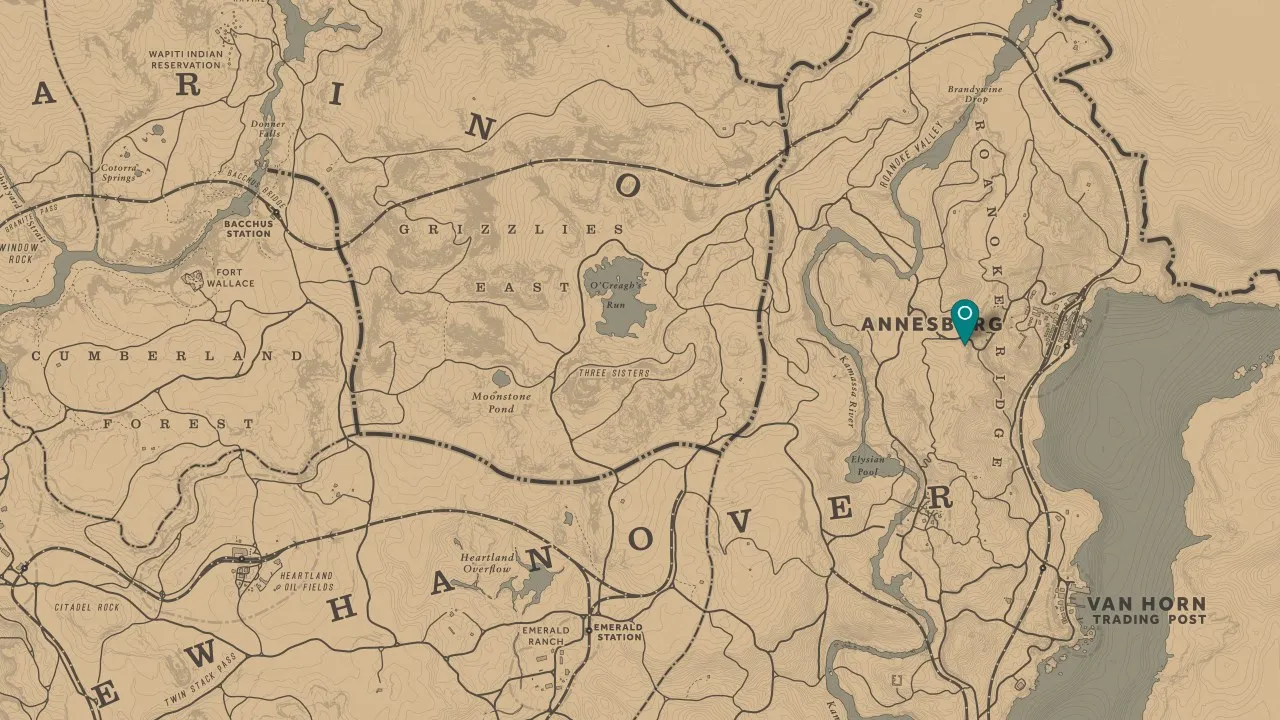 Dreamcatcher #18, Annesburg Dreamcatcher Location
