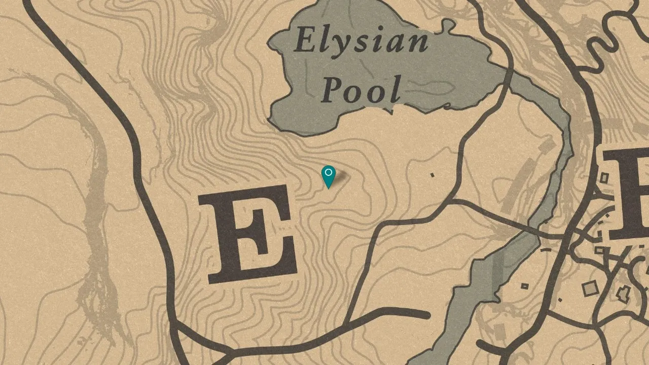 Dreamcatcher #20, Elysian Pool Dreamcatcher Location Zoomed