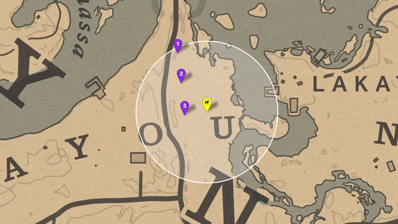 Red Dead Redemption 2 Legendary Alligator Location