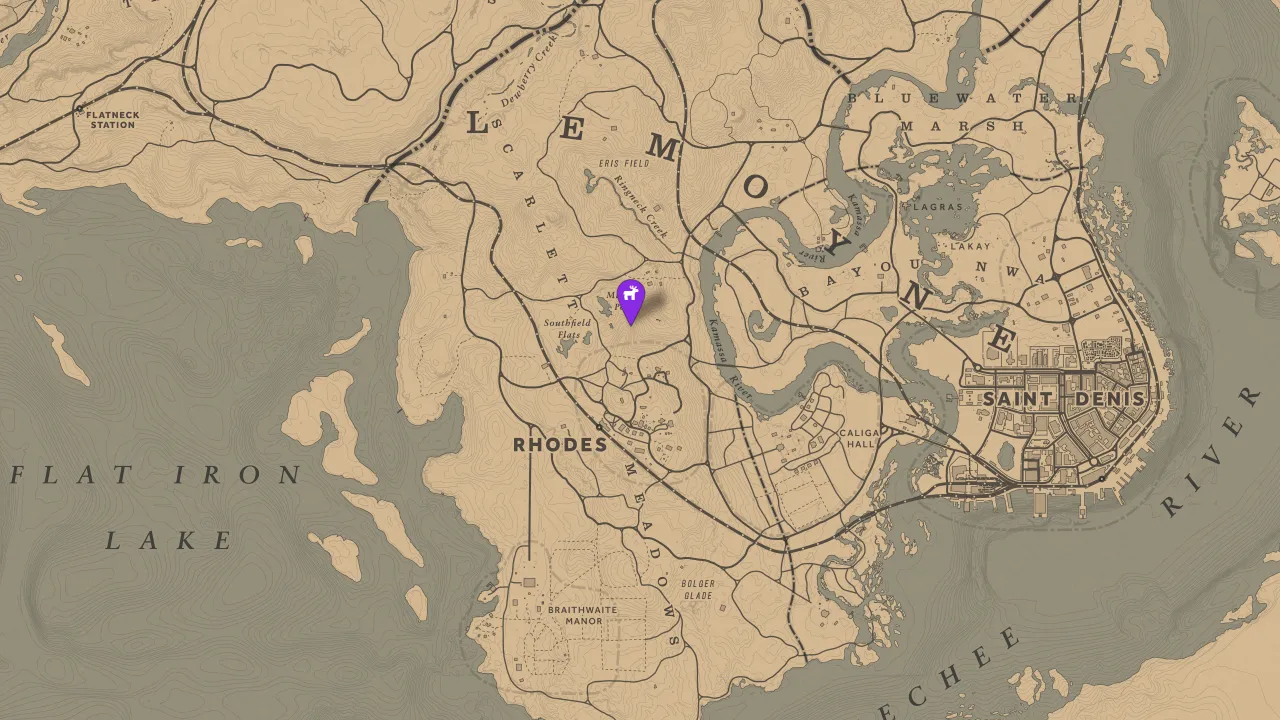 Legendary Fox Map