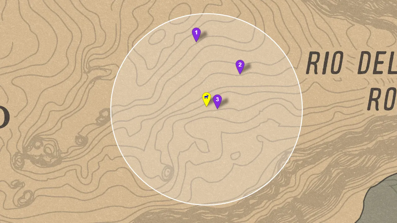 Red Dead Redemption 2 Legendary Pronghorn Location