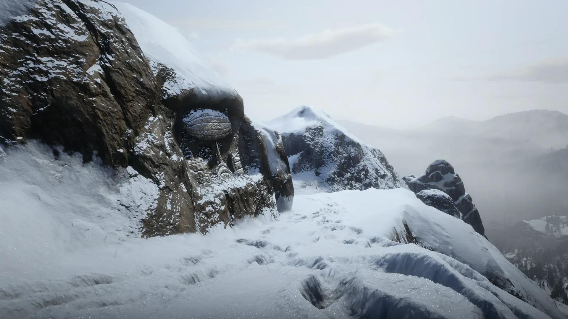 Rock Carving #3 at Mount Hagen in Red Dead Redemption 2
