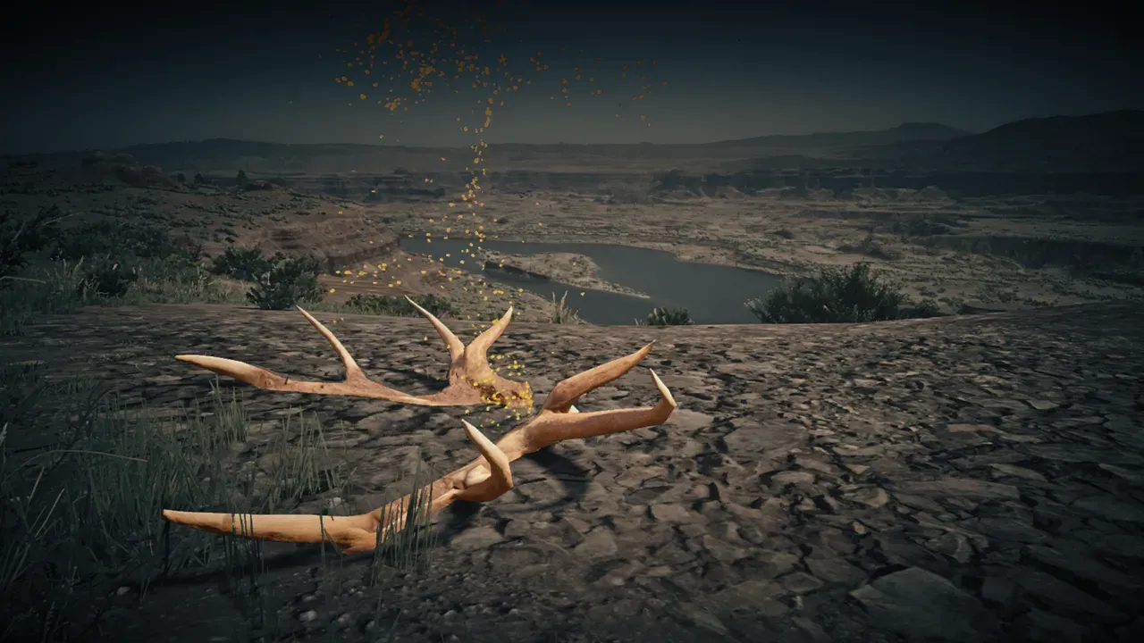 Dinosaur Bone #28 at Rio Bravo San Luis River in Red Dead Redemption 2