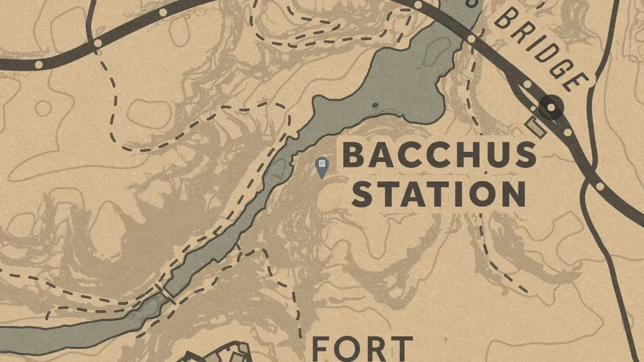 Rock Carving #6, Bacchus Station Rock Carving Location Zoomed