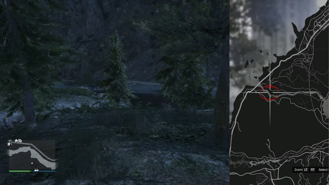 This is one of the potential locations where clue number 5 will spawn in the Navy Revolver quest in GTA Online.