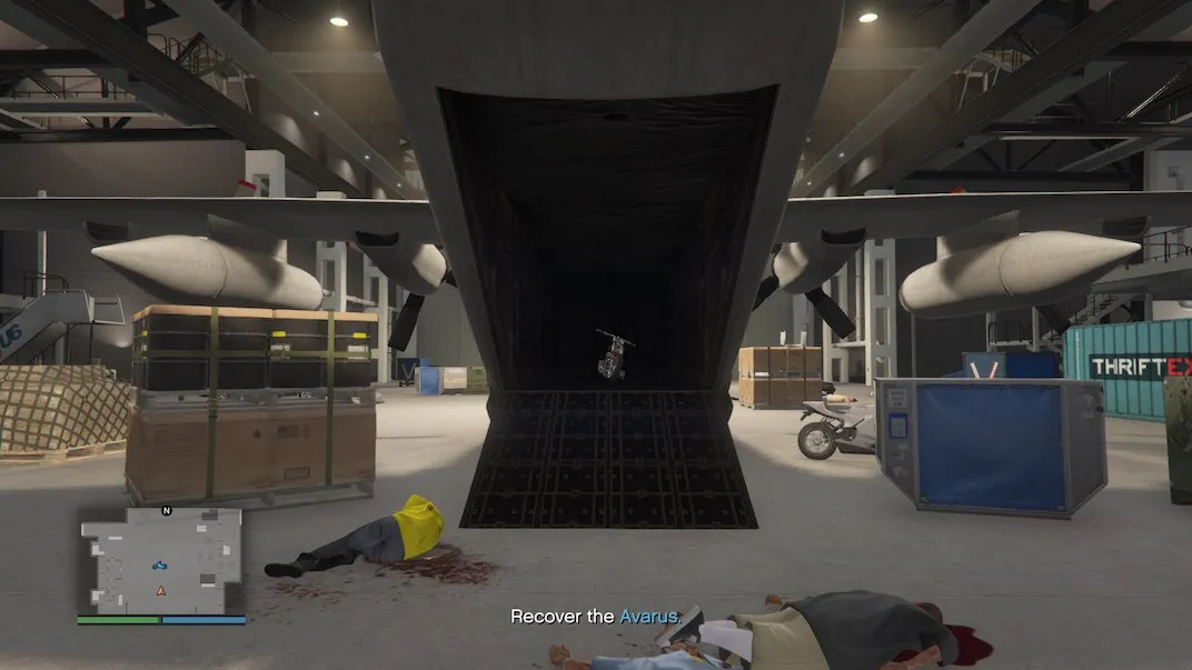 A motorcycle is one of the types of vehicles that can be recovered in the Grand Theft Auto V Online Agency Security Contract, Vehicle Recovery.