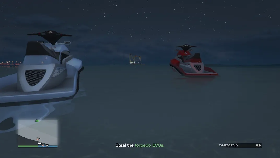For the Grand Theft Auto V Online Doomsday Heist Act II Prep 4b mission you'll need to head to an oil barge and steal Torpedu ECU