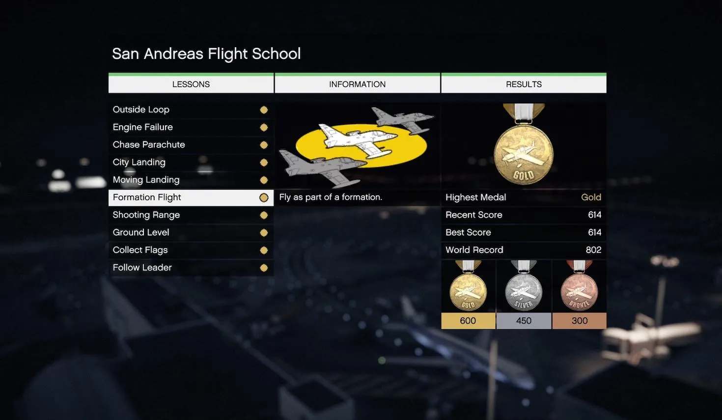 San Andreas Flight School