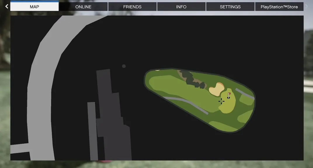 Find the golf club in the city of Los Santos.