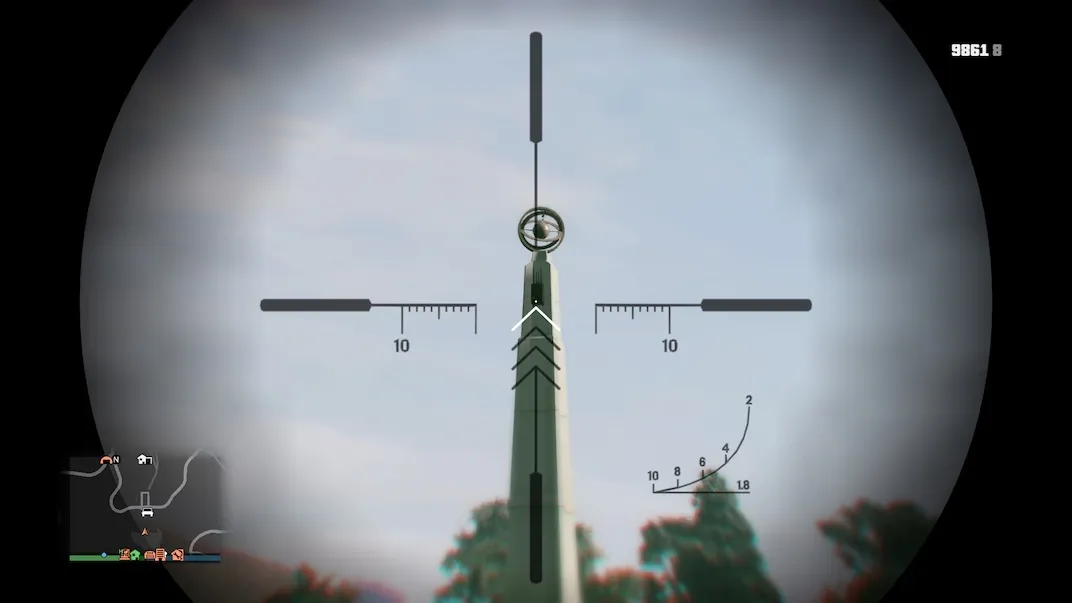 This is location 23 of 50 Signal Jammers in Grand Theft Auto V Online.