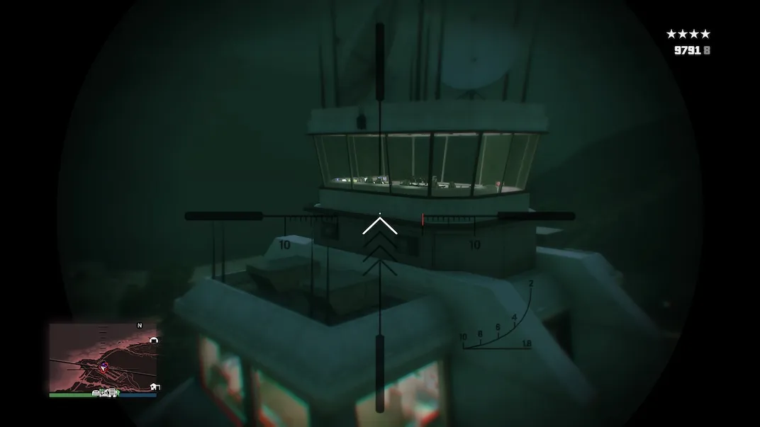 Location 28 of 50 Signal Jammers in Grand Theft Auto V Online