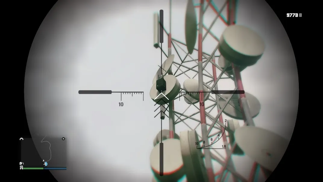 Location 35 of 50 Signal Jammers in Grand Theft Auto V Online.