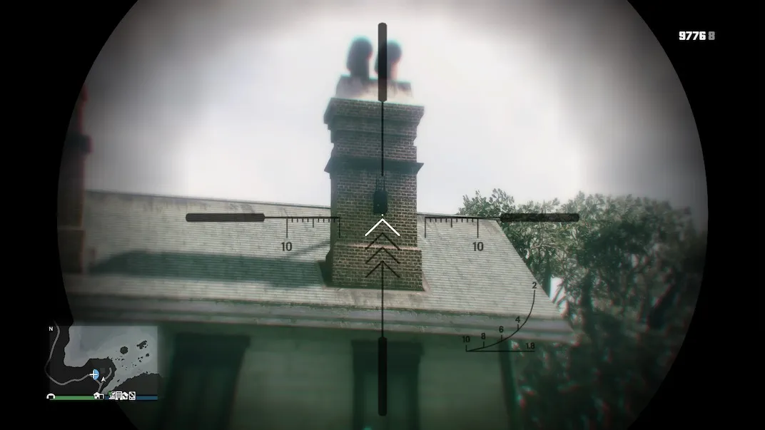 Location 36 of 50 Signal Jammers in Grand Theft Auto V Online.
