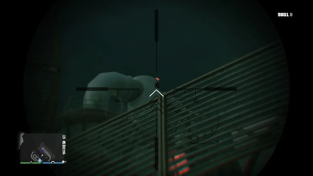 This is location 40 of 50 Signal Jammers in Grand Theft Auto V Online.