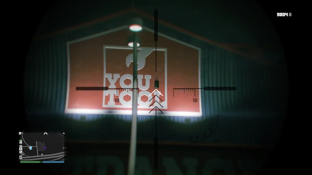 This is the 41st of 50 Signal Jammer locations in Grand Theft Auto V Online.