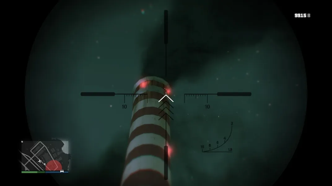 This number 48 out of 50 Signal Jammer locations in Grand Theft Auto V Online.
