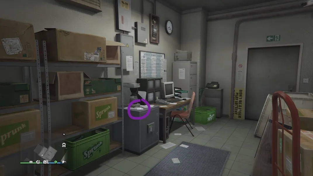 This is playing card location 26 of 54 in Grand Theft Auto V Online