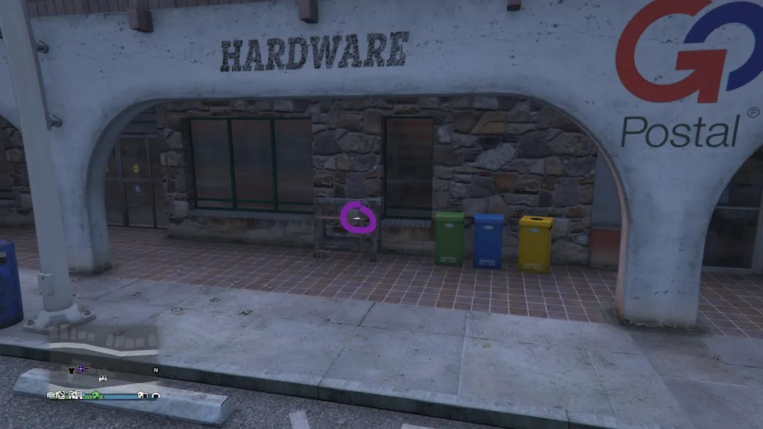 This is playing card location 27 of 54 in Grand theft Auto V Online