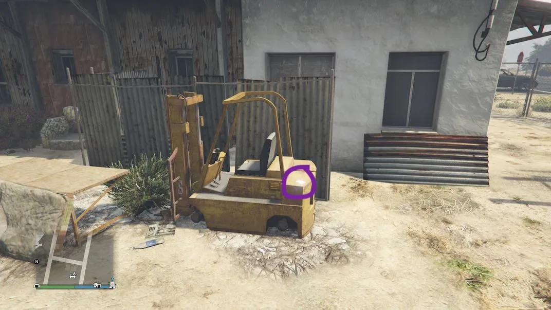 Playing Card location 36 of 54 in Grand Theft Auto V Online