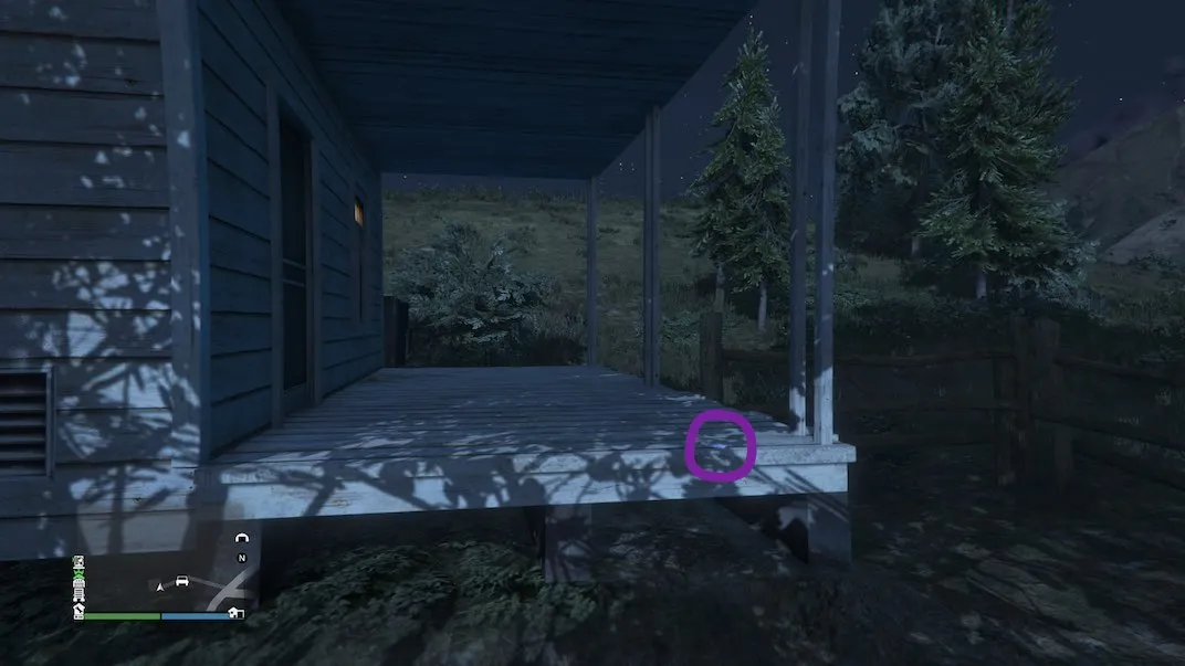 Location 40 of 54 Playing Card Collectibles in Grand Theft Auto V Online