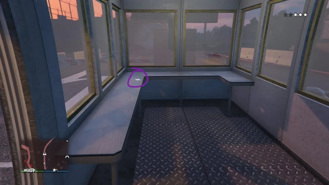 Location 42 of 54 playing card collectibles in Grand Theft Auto V Online