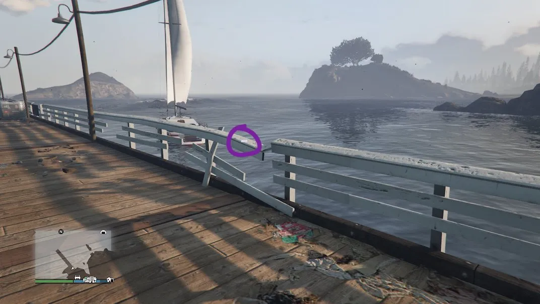 Location 43 of 54 playing card collectibles in Grand Theft Auto V Online