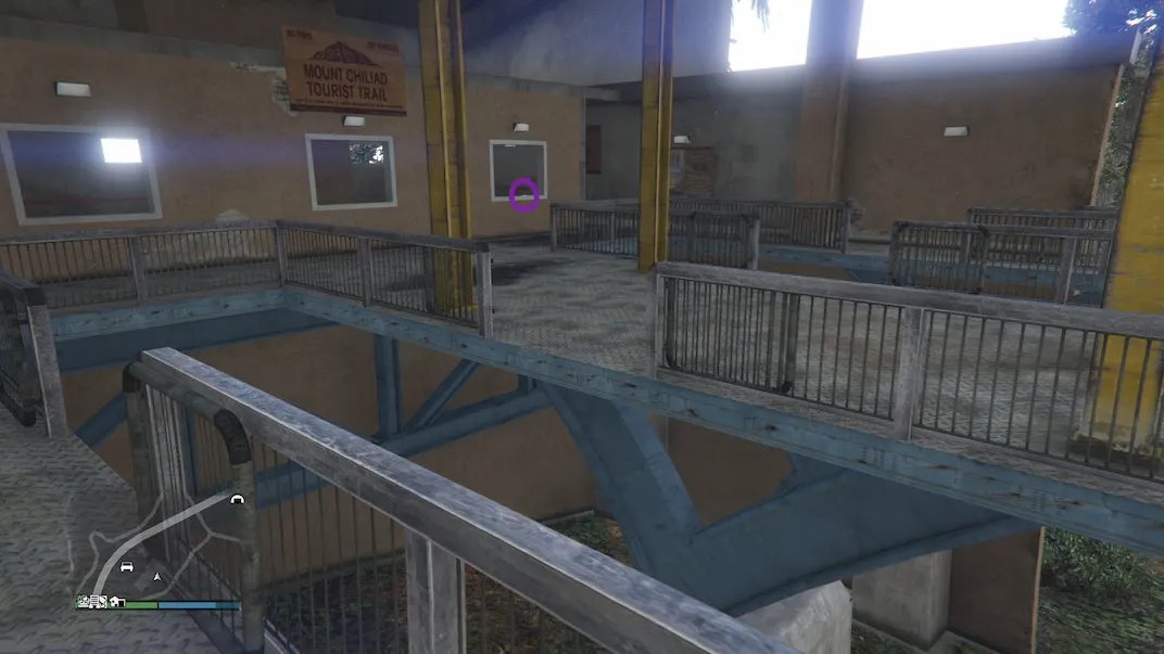 Location 44 of 54 playing card collectibles in Grand theft Auto V Online