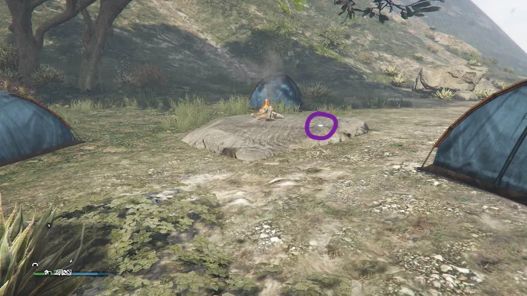 Location 48 of 54 playing card collectibles in Grand Theft Auto V Online