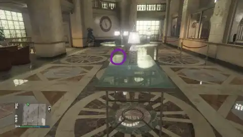 Playing Card 8: Downtown Vinewood location