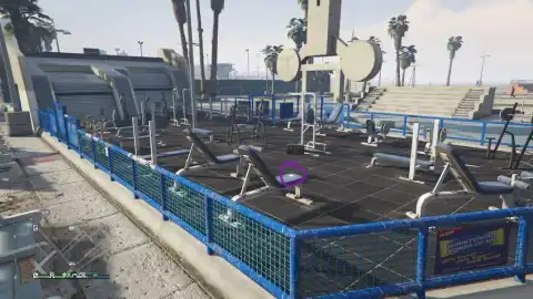 Playing Card 19: Vespucci Beach location