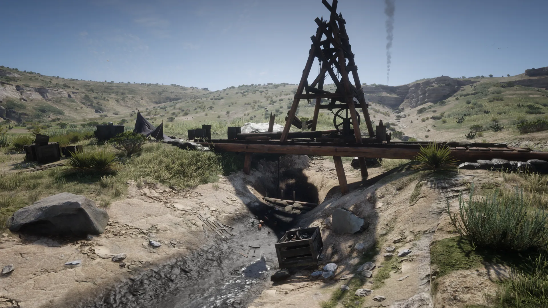 Boss Redemption Heartlands Oil Fields Location - Dinosaur Bones - Red Dead Redemption 2 ...