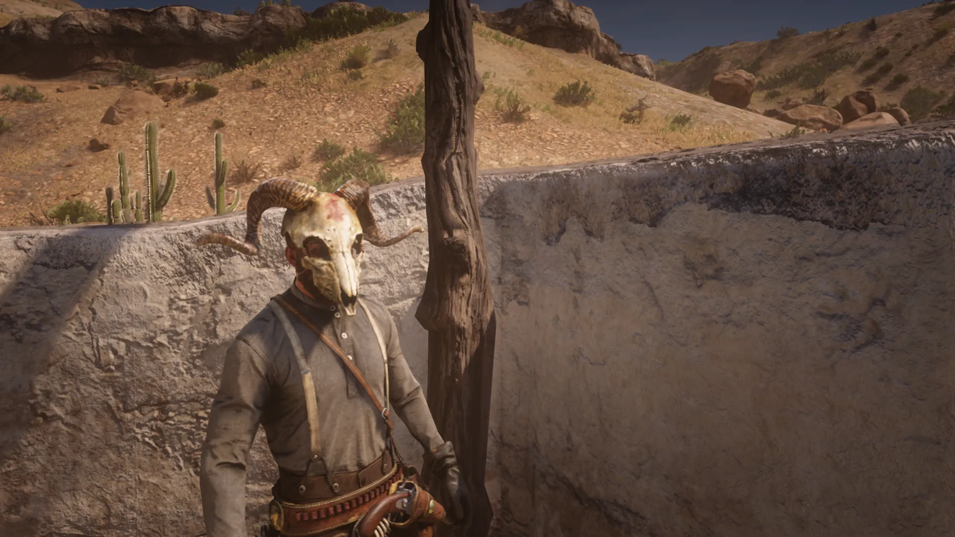 Ram Skull Mask Location - Mask - Red Dead Redemption 2 Map - GTA Boss
