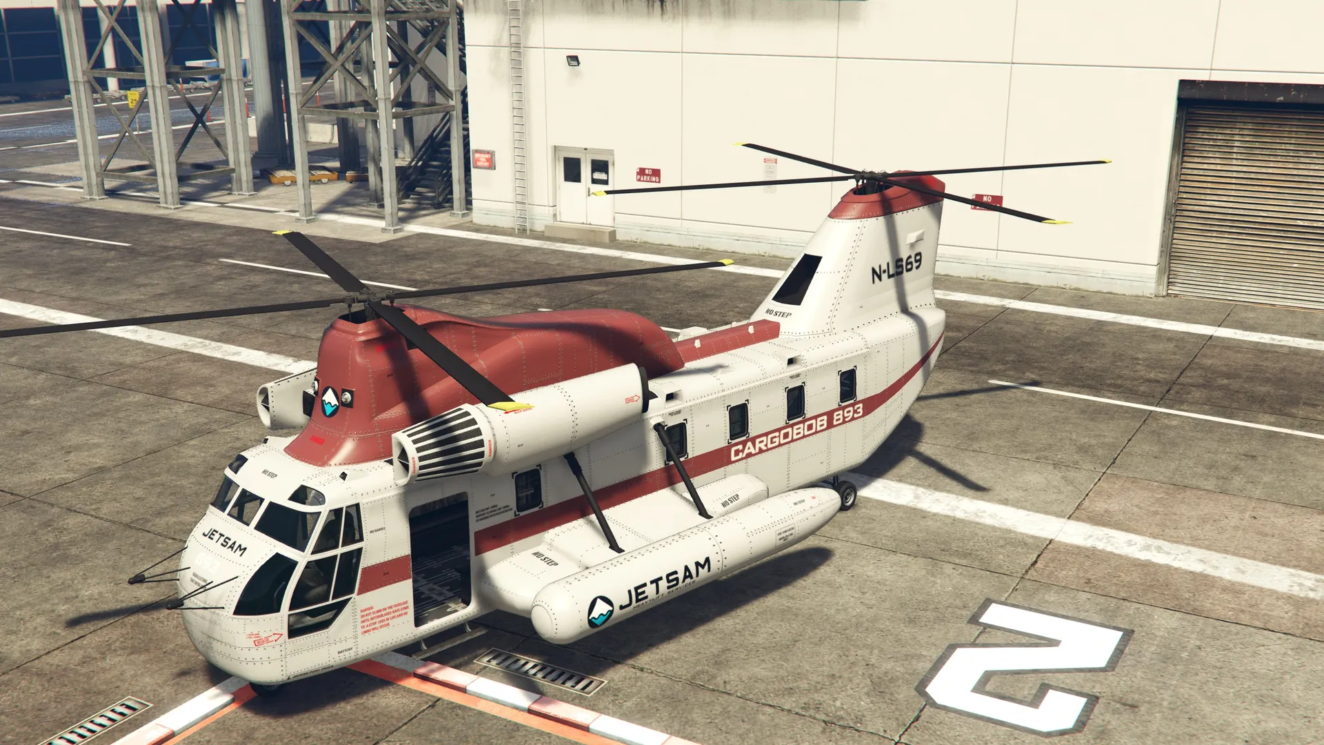 Cargobob Jetsam in GTA Online