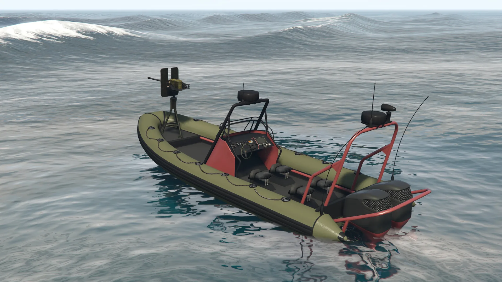 Nagasaki Weaponized Dinghy