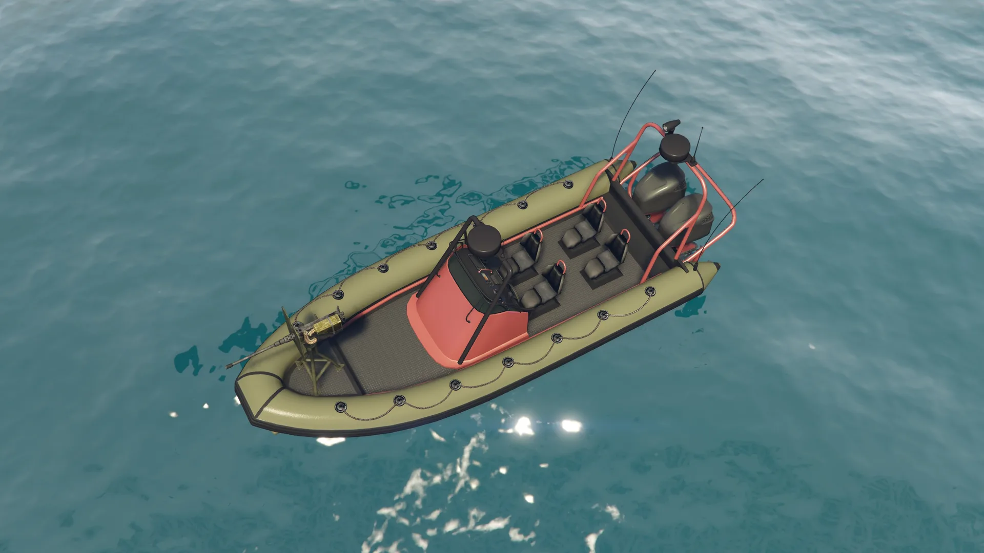 Nagasaki Weaponized Dinghy