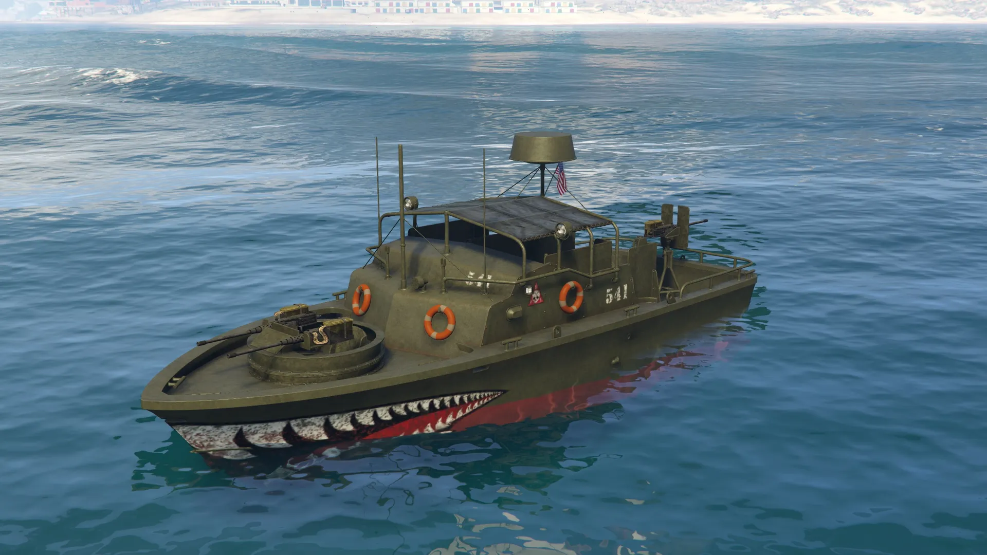 Kurtz 31 Patrol Boat in GTA Online