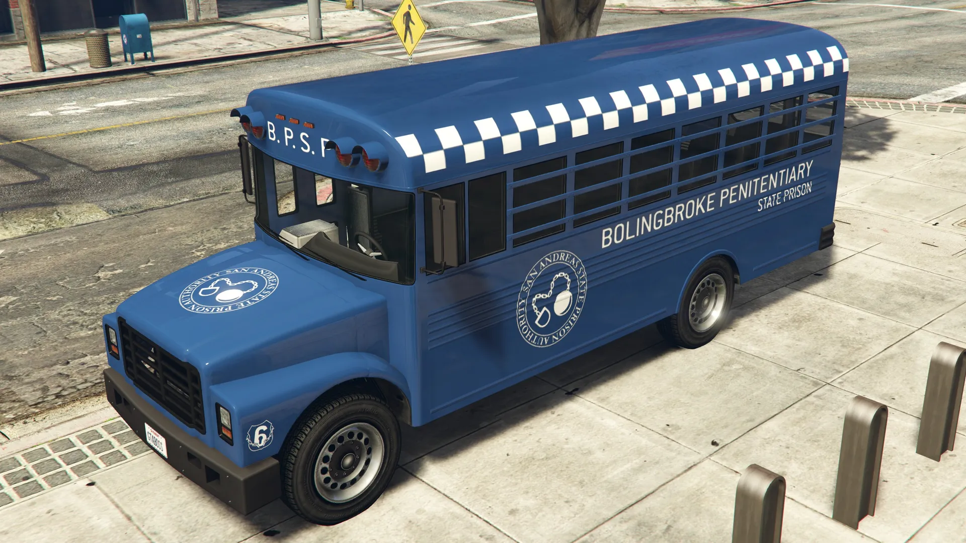 Police Prison Bus in GTA Online