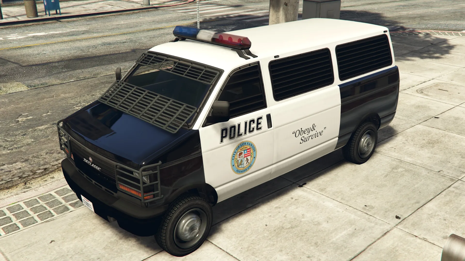 Police Transporter in GTA Online