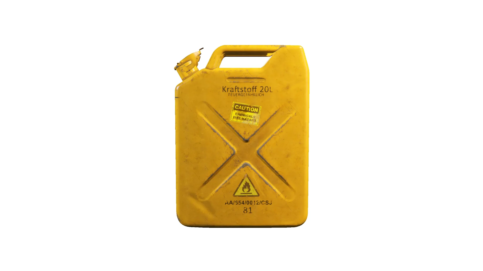 Hazardous Jerry Can